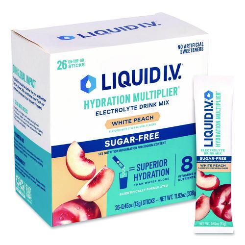 Picture of Sugar-Free Hydration Multiplier, White Peach, 26 Packets/Box