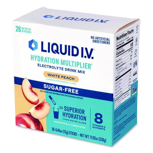 Picture of Sugar-Free Hydration Multiplier, White Peach, 26 Packets/Box