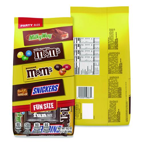 Picture of Chocolate Assortment, Assorted Fun and Snack Sizes, 3 Bags/Pack