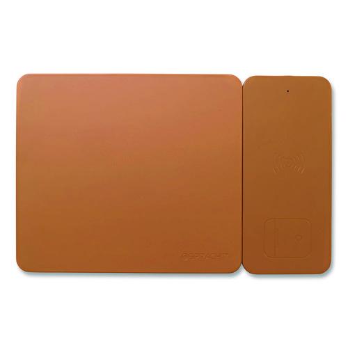 Picture of MagPad Charger and Mouse Pad, Brown
