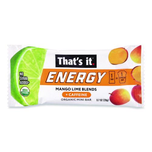 Picture of Organic Energy Bars, Mango Lime, 0.7 oz Bar, 36/Box