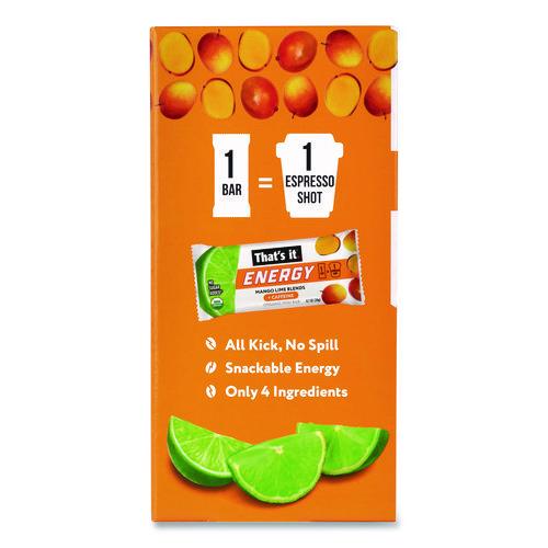 Picture of Organic Energy Bars, Mango Lime, 0.7 oz Bar, 36/Box
