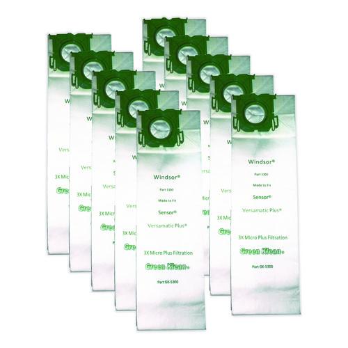 Picture of Replacement Vacuum Bags, Fits AllStar/Century/Karcher/ProChem/Sebo/Versamatic Plus/Windsor Sensor, 10/Pack
