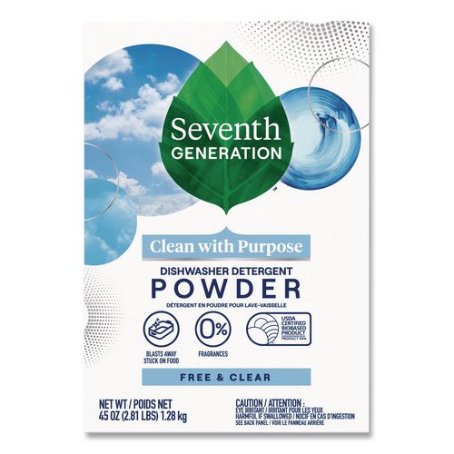 Automatic+Dishwasher+Powder%2C+Free+And+Clear%2C+45oz+Box