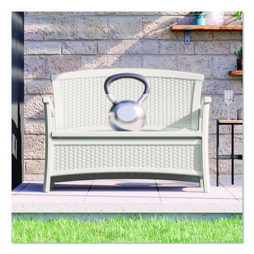 Picture of Elements Loveseat with Storage, 47" x 29.75" x 35.5", Ice Cube