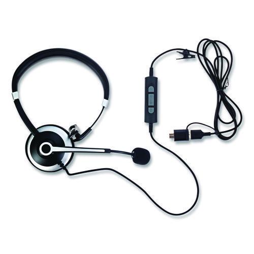 Picture of SPT-HSUSB1 Over-the-Head Monaural Headset