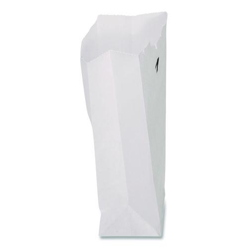 Picture of Grocery Paper Bags, 1# Size, 30# Basis Weight, 3.5" x 2.25" x 6.63", White, 500/Bundle