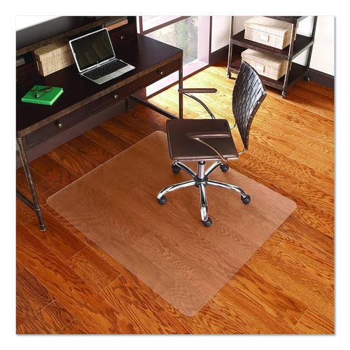 Picture of EverLife Chair Mat for Hard Floors, Heavy Use, Rectangular, 36 x 48, Clear