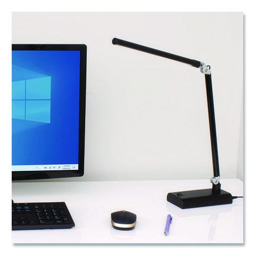 Picture of LED Desk Lamp, 7w x 3.5d x 14.5h, Black