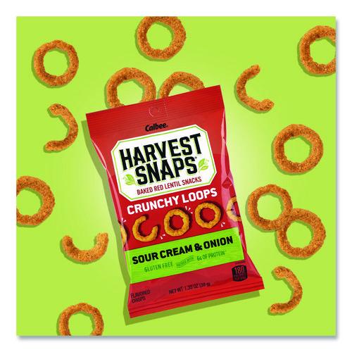 Picture of Crunchy Loops, Sour Cream and Onion, 1.35 oz Bag, 8/Box