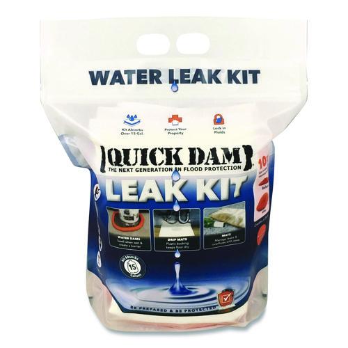 Picture of Leak Kit, (5) Drip Mats, (5) Mats, (4) 4 ft Water Dams, (1) 10 ft Water Dam
