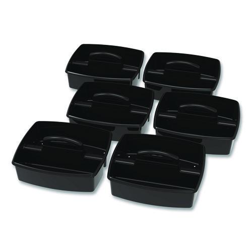 Picture of Large Caddy, 13 x 11 x 6.38, Black, 6/Pack
