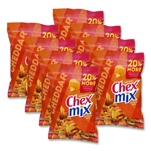 Picture of Snacks, Cheddar, 4.5 oz Bag, 8/Carton