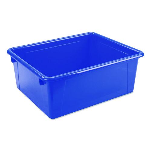 Picture of Storage Tray, Deep, 2.81 gal, 10.65" x 13.17" x 5.2", Assorted Bright, 5/Pack