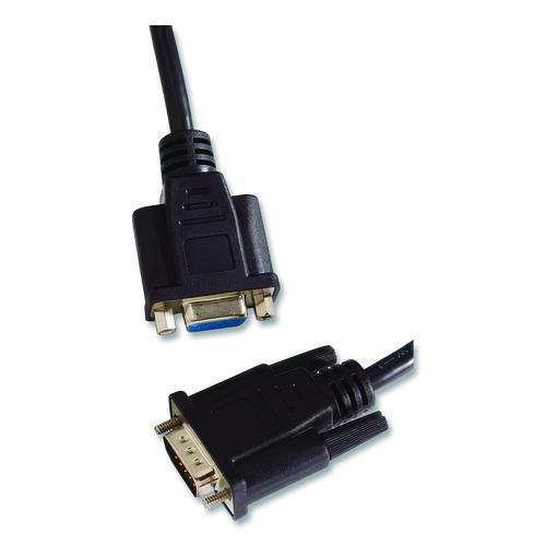 Picture of VGA/SVGA Extension Cable, 10 ft, Black
