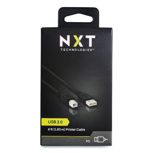 Picture of USB Printer Cable, 6 ft, Black