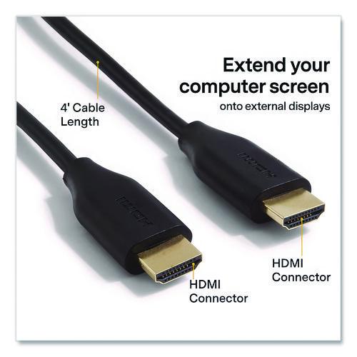Picture of HDMI 4K Cable, 4 ft, Black