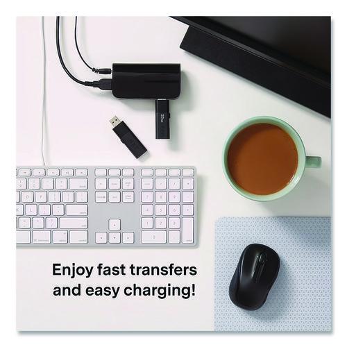 Picture of USB 3.0 Hub, 4 Ports, Black