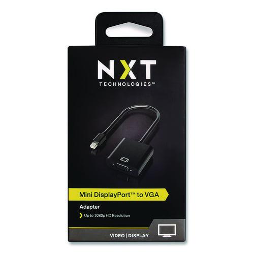 Picture of Mini DisplayPort to VGA Adapter, 6", Black