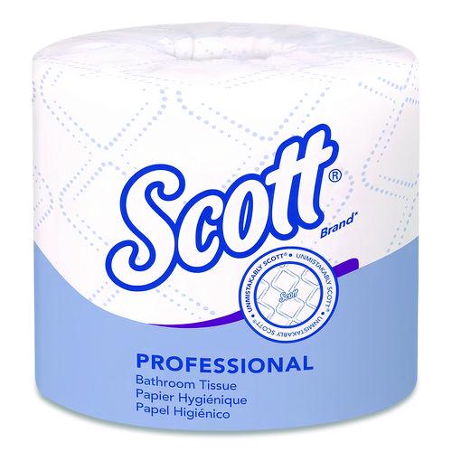 Picture of Essential Standard Roll Bathroom Tissue, Septic Safe, 2-Ply, White, 550 Sheets/Roll, 40 Rolls/Carton