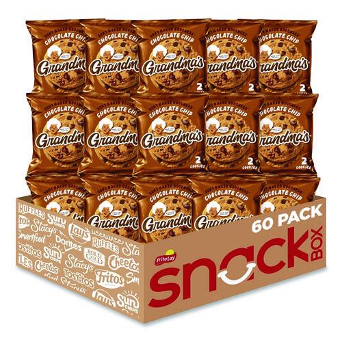 Picture of Cookies - Single Serve, Chocolate Chip, 2.5 oz Packet, 60/Carton
