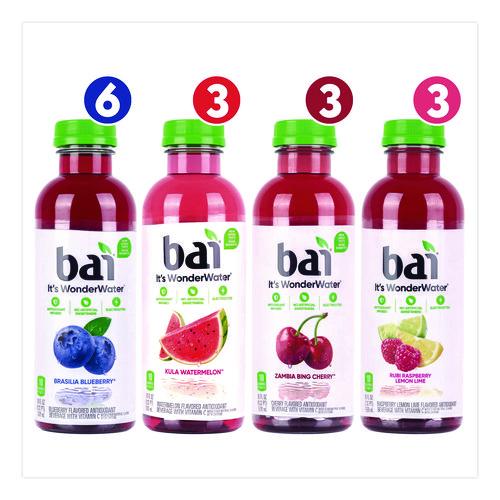 Picture of Antioxidant Infused Beverage, Variety Pack, 18 oz Bottle, 15/Carton