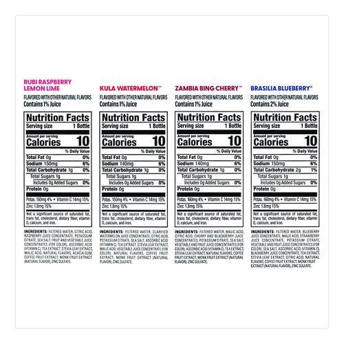 Picture of Antioxidant Infused Beverage, Variety Pack, 18 oz Bottle, 15/Carton