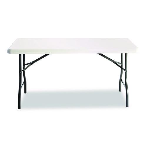 Picture of IndestrucTable Industrial Folding Table, Rectangular, 60" x 30" x 29", Platinum