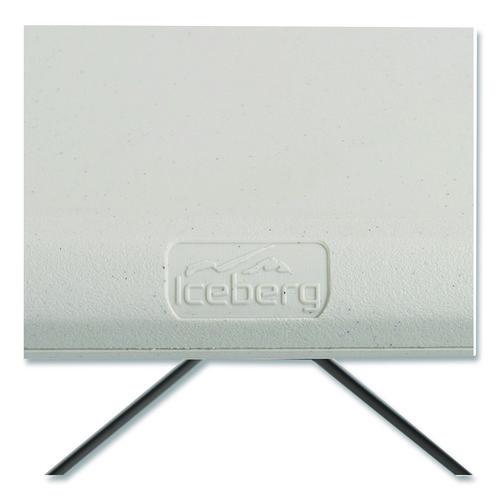 Picture of IndestrucTable Industrial Folding Table, Rectangular, 60" x 30" x 29", Platinum