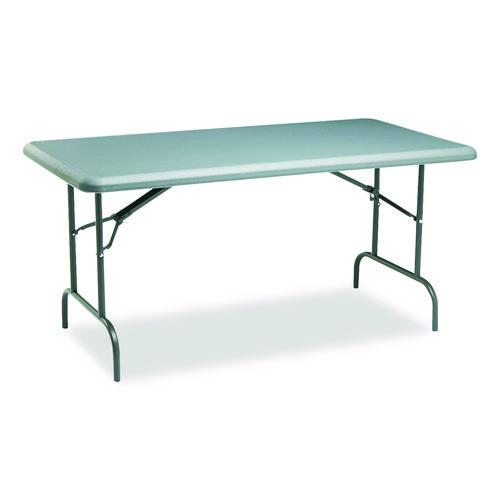Picture of IndestrucTable Industrial Folding Table, Rectangular, 60" x 30" x 29", Charcoal