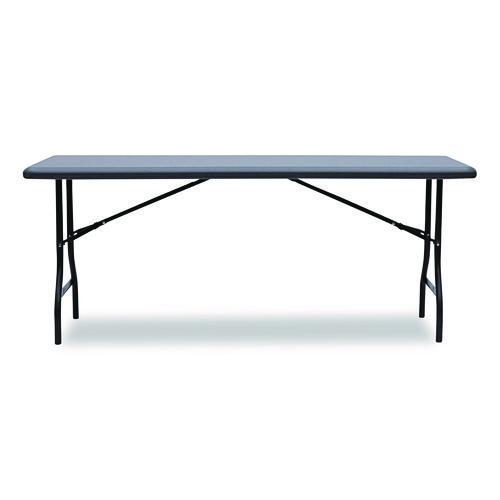 Picture of IndestrucTable Industrial Folding Table, Rectangular, 72" x 30" x 29", Charcoal
