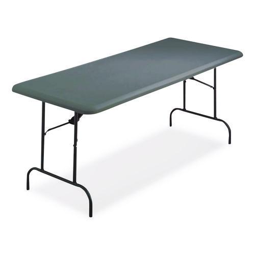 Picture of IndestrucTable Industrial Folding Table, Rectangular, 72" x 30" x 29", Charcoal