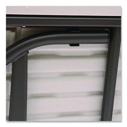 Picture of IndestrucTable Industrial Folding Table, Rectangular, 96" x 30" x 29", Platinum