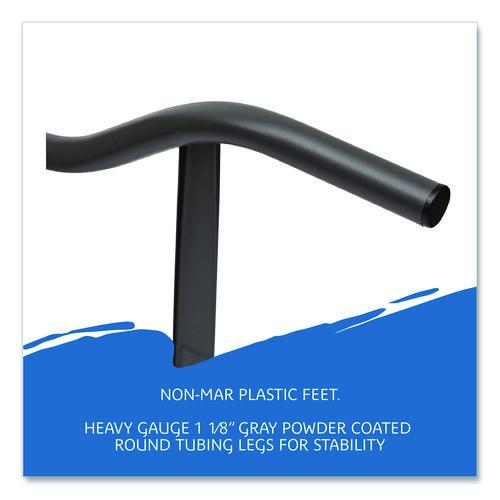 Picture of IndestrucTable Industrial Folding Table, Rectangular, 96" x 30" x 29", Platinum