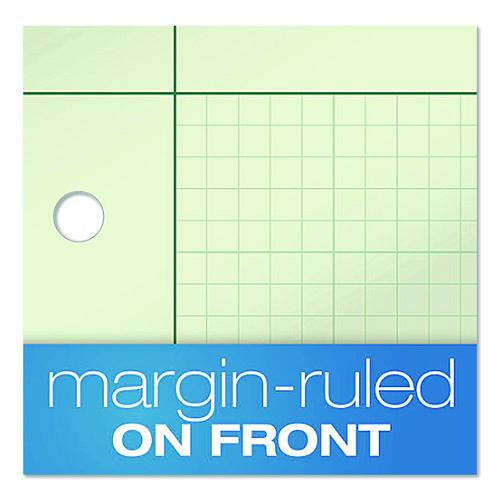 Picture of Evidence Engineer's Computation Pad, Cross-Section Quadrille Rule (5 sq/in, 1 sq/in), 200 Green-Tint 8.5 x 11 Sheets