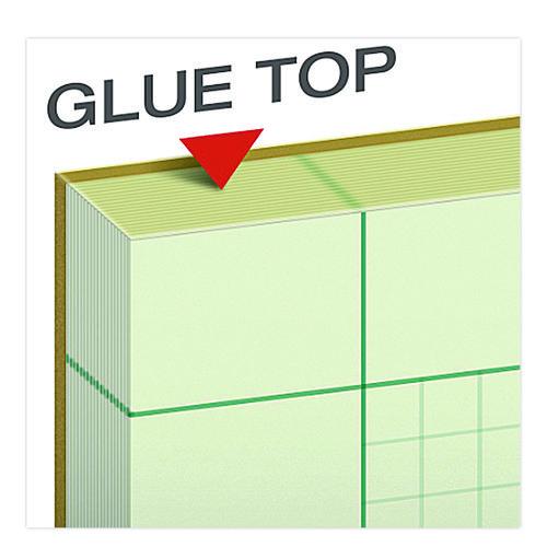 Picture of Evidence Engineer's Computation Pad, Cross-Section Quadrille Rule (5 sq/in, 1 sq/in), 200 Green-Tint 8.5 x 11 Sheets