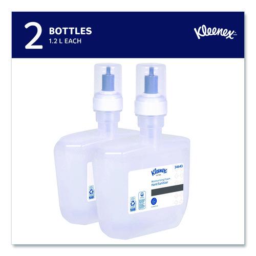 Picture of Ultra Moisturizing Foam Hand Sanitizer, 1,200 mL Cassette, Unscented, 2/Carton