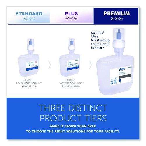 Picture of Ultra Moisturizing Foam Hand Sanitizer, 1,200 mL Cassette, Unscented, 2/Carton