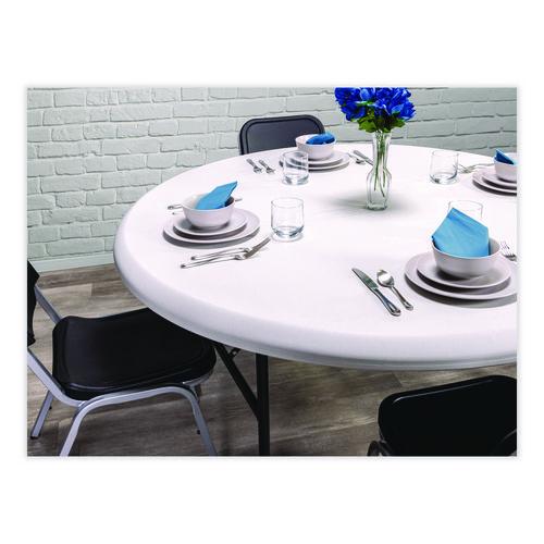 Picture of IndestrucTable Classic Folding Table, Round, 60" x 29", Platinum