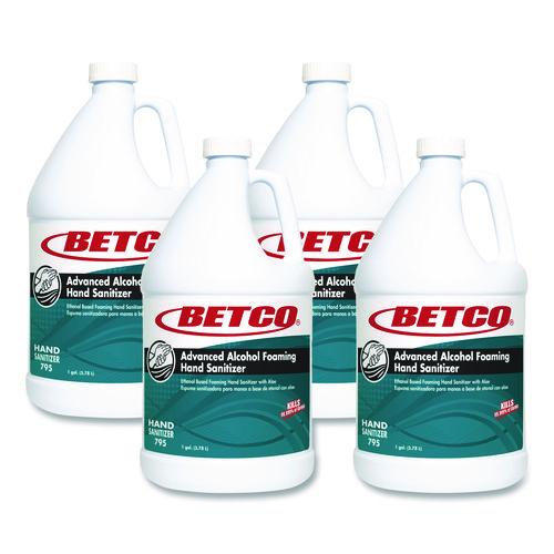 Clario+Advanced+Alcohol+Foaming+Sanitizer%2C+1+gal+Bottle%2C+Citrus%2C+4%2FCarton