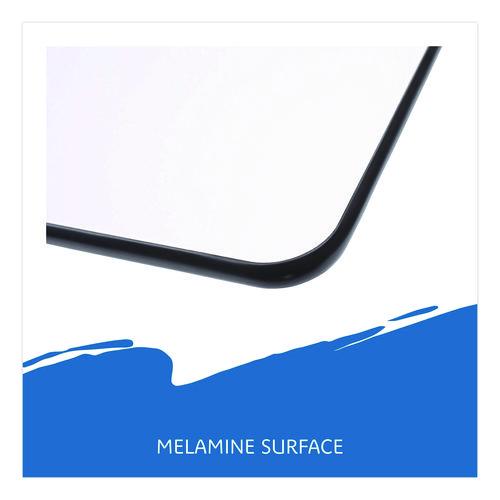 Picture of OfficeWorks Mobile Training Table, Rectangular, 60" x 18" x 29", Gray/Charcoal