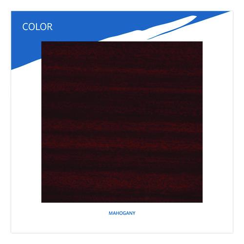 Picture of OfficeWorks Mobile Training Table, Rectangular, 60" x 18" x 29", Mahogany/Black