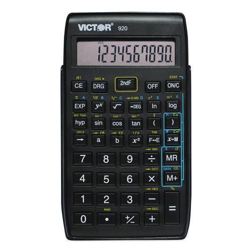 Picture of 920 Compact Scientific Calculator with Hinged Case, 10-Digit LCD