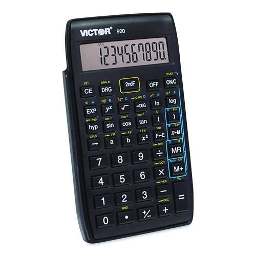 Picture of 920 Compact Scientific Calculator with Hinged Case, 10-Digit LCD