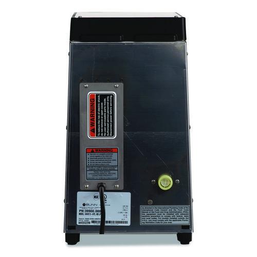 Picture of WAVE15-APS Low Profile Automatic Airpot Coffee Brewer, 12-Cup, Gray/Stainless Steel