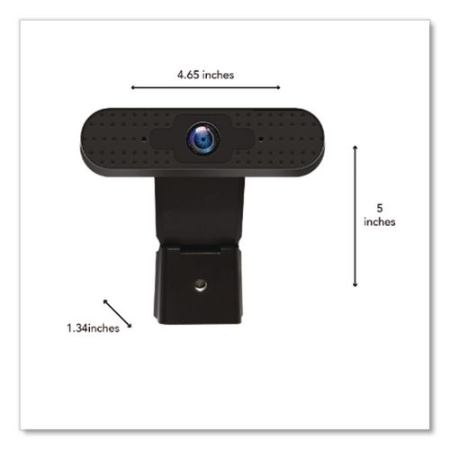 Picture of OTM Basics Webcam, 1920 pixels x 1080 pixels, 2 Mpixels, Black