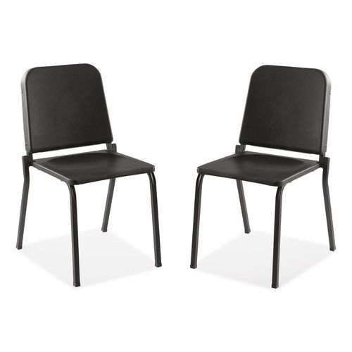 Picture of 8200 Series Melody Music Chair, Supports Up to 300 lbs, 17.5" Seat Height, Black Seat, Black Back, Black Base, 2/Pack