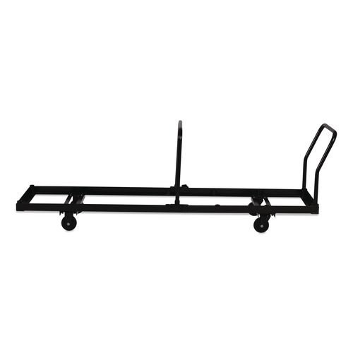 Picture of Folding Chair Dolly For Vertical Storage, Metal, 1,100 lb Capacity, 19.25" x 81" x 38.5", Brown