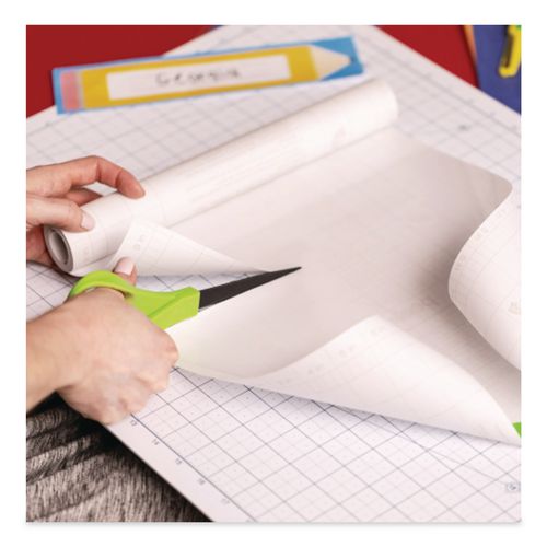 Picture of Peel-and-Stick Clear Laminate Roll, 5.91 mil, 18" x 8 yd, Matte Clear