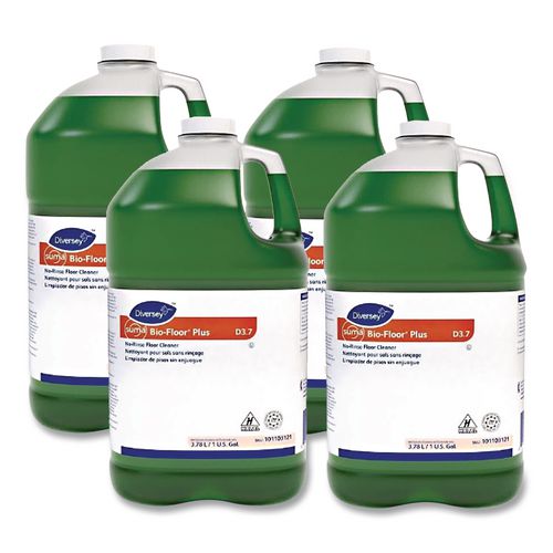 Picture of Suma Bio-Floor Cleaner, Unscented, Liquid, 1 gal, 4/Carton